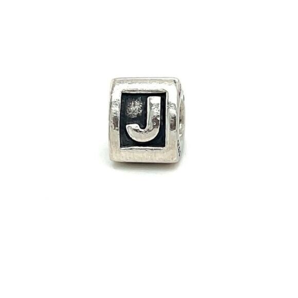 Pandora Initial J Charm - Picture 1 of 3